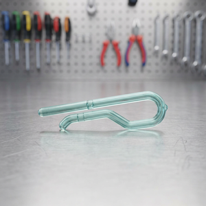 AA0159 Clip en plastique pour vêtements |   Clip à vêtements en plastique transparent en forme de U pour maintenir les vêtements, utilisation pratique - Product Image 2