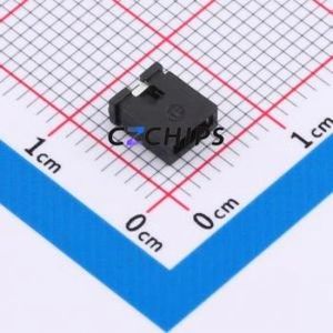 SNT-100-BK-T Shorting Cap / Jumper Cap P=2.54mm Connector 2.54mm Open Top Type 4.3A - Product Image 1