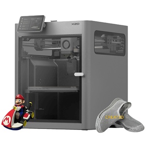 <span class=keywords><strong>Impresora</strong></span> <span class=keywords><strong>3D</strong></span> FDM Multicolor de Escritorio, Versión Global X2D, Doble Extrusor, Alta Velocidad 600mm/s, Cerrada, Compatible con Aplicación Móvil para Impresión en Línea - Product Image 1