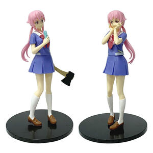 Figura de Manga HESPER de 17 cm, Estatua de Mirai Nikki REDIAL, Gasai Yuno con Lindo Uniforme, Figura Coleccionable de PVC, Figura de Anime, Juguetes de Regalo - Product Image 4