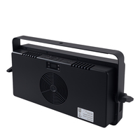Projecteur Stroboscopique Professionnel LED RGB 420W à Matrice, Contrôle 24 Zones DMX 5/15/17CH, 840 LED Haute Puissance pour Effet Stroboscopique Bar, Club, Scène