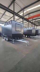 Armoires de cuisine modernes modulaires écologiques en acier inoxydable <span class=keywords><strong>WOLIN</strong></span> WL001 de 13 pieds avec 5+ tiroirs, garantie 1 an pour appartement - Product Image 4