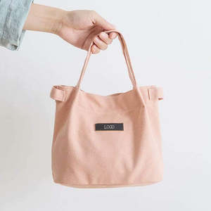 फैशनेबल मल्टी-फंक्शन कैनवास कंधे बैग पोर्टेबल बेंटो लंच टोटे कूलर आउटडोर भोजन भंडारण इन्सुलेट कंटेनर 9l - Product Image 3