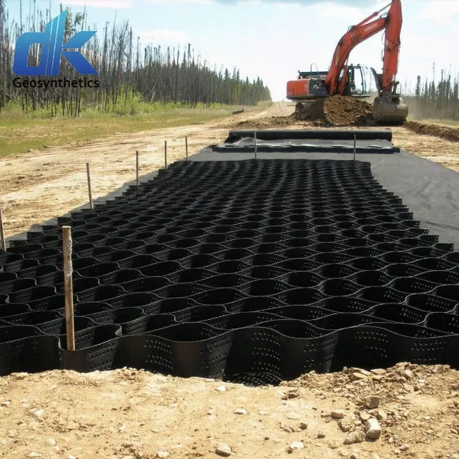 eingangsweg-schotter-pavillon gitter schutz für schrägfalt straßenboden stabilisator gebraucht kunststoff hdpe geozelle