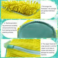 Sac à chaussures pour lave-linge et sèche-linge, sac pour machine à laver en peluche à fermeture éclair réutilisable pour chaussures