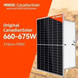 Un grado PV moduli HiKu7 Mono 210mm cella solare 600W 640W 660W 665W pannelli solari watt prezzo di fabbrica