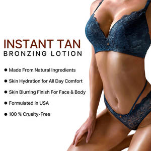 Loción Autobronceadora Instantánea de Marca Privada, Loción de Maquillaje <span class=keywords><strong>para</strong></span> <span class=keywords><strong>Piernas</strong></span> y Cuerpo, Base de Maquillaje Corporal <span class=keywords><strong>para</strong></span> un Acabado Bronceado, OEM de Marca Privada - Product Image 4