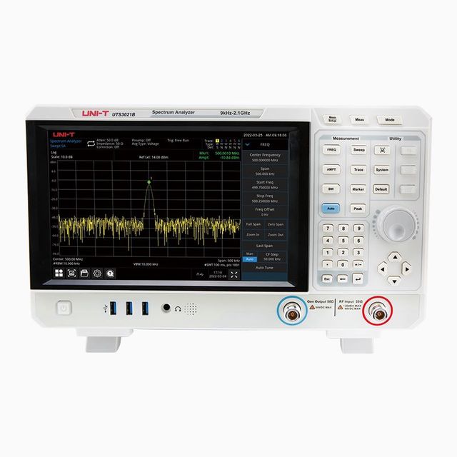 UTS3000B Series Spectrum Analyzer Portable 9kHz~2.1GHz/3.6GHz/8.4GHz