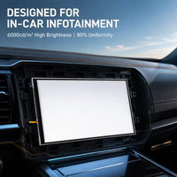 Module d'affichage automobile personnalisé de 8 pouces avec rétroéclairage, 6000 nits, haute luminosité, TFT LCD LH LH-80007T pour projets OEM ODM