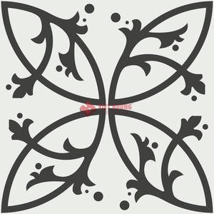 Decorative Handmade Encaustic Cement Tile 200x230mm Vintage Accent Concrete Tile <b>Border</b> Design Wholesale Export - Product Image 5