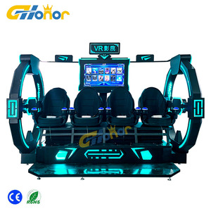 Hot Selling Virtual Reality Arcade Games 9d Vr <span class=keywords><strong>Simulator</strong></span> <span class=keywords><strong>4</strong></span> Persoons Racespel Machine 9d Dynamische Apparatuur Vr Cinema - Product Image 1