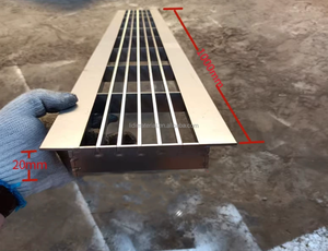 <span class=keywords><strong>Grille</strong></span> d'eau moderne en acier inoxydable pour l'extérieur <span class=keywords><strong>Grille</strong></span> d'égouttage <span class=keywords><strong>Grille</strong></span> d'égout Couvercle de gouttière avec design élégant - Product Image 4