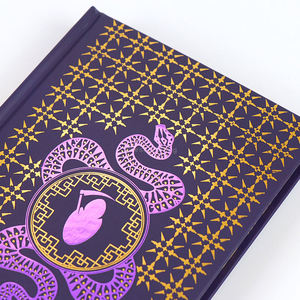 Create Professional <b>Book</b> Printing Factory Customizable Premium Foil <b>Stamp</b> Cover Novel <b>Book</b> Printing - Product Image 4