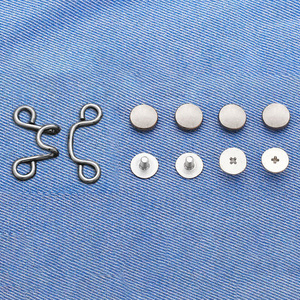 Boutons décoratifs universels détachables à fixation par crochet réglable pour jeans, sans couture, pour vêtements à la taille - Product Image 5