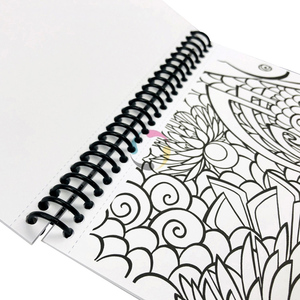 หนังสือปกอ่อนสำหรับผู้ใหญ่สมุดระบายสีการ์ตูนสำหรับเด็ก - Product Image 5