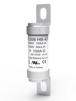 Série RS308-HB, fusible à haute vitesse AR, fusible de protection semi-conducteur à visser, AC690V DC750V, fusible à action rapide pour stockage d'énergie des véhicules électriques