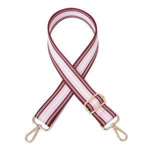 ウェビングバッグストラップショルダーストラップ無地キャンバスコットン生地ベルトストラップハンドバッグ用カスタム - Product Image 3