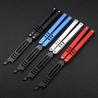 Kunden spezifisches CNC-Aluminium T6061 Griff Schnelle Lieferung Faltbares Übungs werkzeug für Anfänger Training Unedged Custom Toys Geschenke DIY