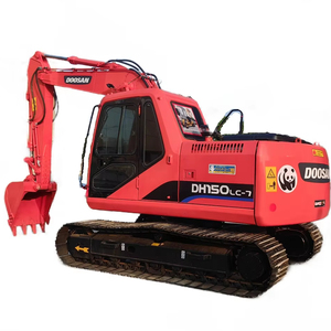 Doosan DH150-7/DH140 <b>Used</b> Crawler Excavator with Engine & Pump Good Condition - Product Image 1