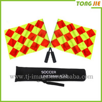 Drapeau de l'arbitre de football, hockey, arbitre de touche, compétition athlétique, entraînement sportif, athlétisme