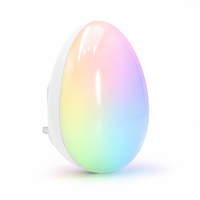 Lampe de nuit LED à changement de couleur RVB, lampe de nuit décorative à brancher avec 7 couleurs, conception personnalisée OEM