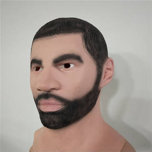 Masque de fête en latex intégral du Président <span class=keywords><strong>français</strong></span> Macron pour Halloween, fourni par l'usine de <span class=keywords><strong>masques</strong></span> de fête - Product Image 2