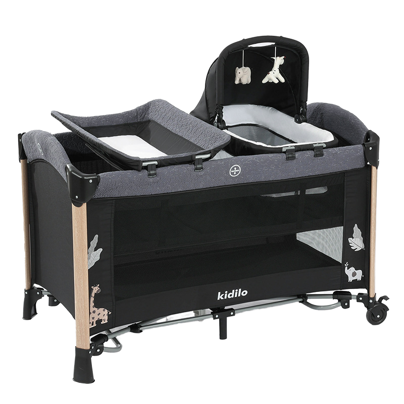 Portable Baby Bed Foldable Safe Crib for Year Old