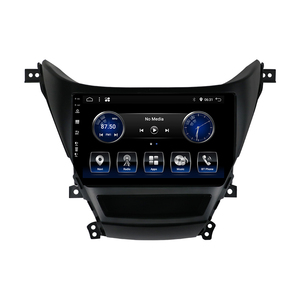 Suministro de fábrica, <span class=keywords><strong>Radio</strong></span> de coche <span class=keywords><strong>2</strong></span> <span class=keywords><strong>Din</strong></span> integrada en 9 ", imagen de marcha atrás, sistema Android 11, reproductor de DVD para coche para Hyundai Elantra - Product Image 2