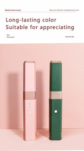 Cordless <strong>Mini</strong> Flat Iron Ceramic Portable Small <strong>Hair</strong> <strong>Straightener</strong> 3 Adjustable Temperature Levels Fast Heating - Product Image 4