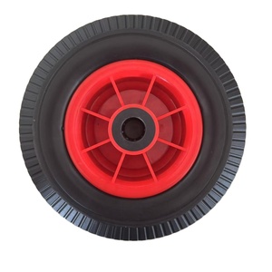 Haute qualité 8x3.0 "8 pouces de <span class=keywords><strong>large</strong></span> pneu Pu mousse 8" <span class=keywords><strong>roue</strong></span> <span class=keywords><strong>pour</strong></span> <span class=keywords><strong>chariot</strong></span> - Product Image 1