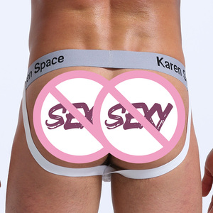 <span class=keywords><strong>Ali</strong></span> <span class=keywords><strong>baba</strong></span> producto publicar logotipo personalizado Tanga para hombre ropa interior con diseño cómodo - Product Image 4