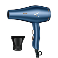 Sèche-cheveux RAF R.4617 1800W 20000 tr/min Double vitesse Triple température Séchage rapide Faible bruit Protection contre la surchauffe Corps en PA avec embout de coiffage