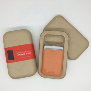 Tùy chỉnh đúc bột giấy Khay giấy đóng gói khay tái chế bao bì đúc bao bì sợi cho ngân hàng điện tử - Product Image 1