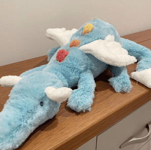Peluche de Dinosaurio <span class=keywords><strong>Serie</strong></span> Cielo Arcoíris, Juguete de Peluche Suave para Niños, Regalo de Cumpleaños, Alivio del Estrés - Product Image 3