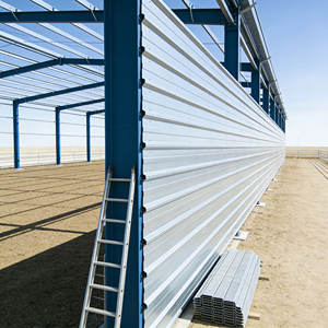 Establo prefabricado de estructura de acero para ganado lechero, edificio para granja ganadera con estructura de acero. - Product Image 2