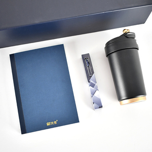 Juego de regalo de cuadernos con logotipo personalizado 2025, cuaderno A5 con bolígrafo y taza de café, juego de oficina corporativa Premium - Product Image 4