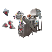 Machine d'emballage ultrasonique de sachet pyramidal de feuilles de thé de 1G 3G 5G Machine à emballer remplissante de sachet filtre de thé vert de fines herbes
