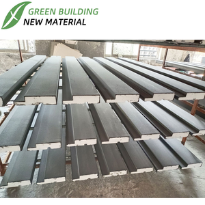 Corniche externe de qualité supérieure EPS moulage décoratif polystyrène léger Eave ligne pour villa élégante décoration extérieure d'hôtel - Product Image 1