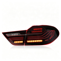 Feux arrière pour BMW X4 (F26) 2014-2017, style CSL modifié, avec feux de jour LED et design à fil flottant