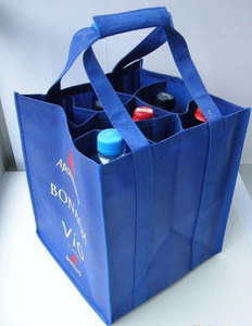 Bolsa Porta Botellas de Vino de Tela No Tejida con Logotipo Personalizado al por Mayor, Ecológica - Product Image 2