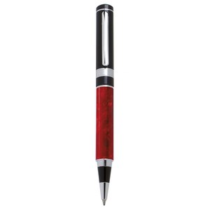 Stylo bille en marbre rouge avec logo personnalisé, stylo en métal original avec une largeur d'écriture de 0,5 mm pour cadeaux et promotions - Product Image 2