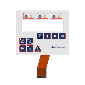 <strong>Flexible</strong> Waterproof <strong>Silicone</strong> Testing Membrane Switch Keypad <strong>Keyboard</strong> - Product Image 6