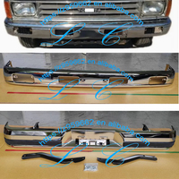 Parachoques trasero cromado 52105-89111 para HILUX 1988 1992 1998 2002 parachoques trasero camioneta piezas de automóvil 5210589111