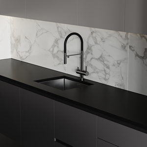 Armario de cocina de madera de melamina modular moderno personalizado listo para montar juegos completos grifo bisagra cajón cesta Accesorios - Product Image 2