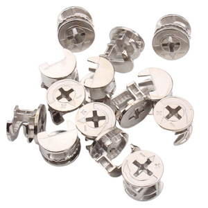 GQK Manufacturer Fastening Furniture Minifix Connector Cam Nut Plastic Dowels - Product Image 1