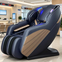 Fauteuil de massage commercial robotisé à gravité zéro, inclinable, portable et pliable, à monnayeur, pour centres commerciaux et bien-être