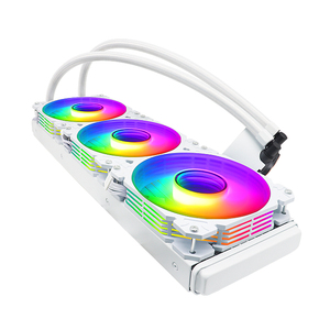 Refroidisseur d'eau Manmu OEM 360Mm Pwm température contrôlée CPU avec 3 ventilateurs Rgb refroidisseur pour <span class=keywords><strong>PC</strong></span> - Product Image 3