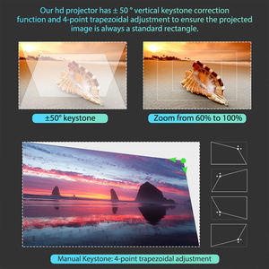 VGKE — projecteur 8000 lumens, alimentation directe d'usine, 4K, pour Home cinéma, Portable - Product Image 4