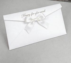 Carte d'invitation personnalisée, emballage cadeau, enveloppe de mariage, enveloppes en papier, carte de <span class=keywords><strong>remerciement</strong></span> avec finition dorée à paillettes - Product Image 2