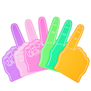 Guantes de Animación Coloridos y Duraderos de Alta Densidad, Guantes Deportivos de Espuma EVA para Fiestas Deportivas - Product Image 1